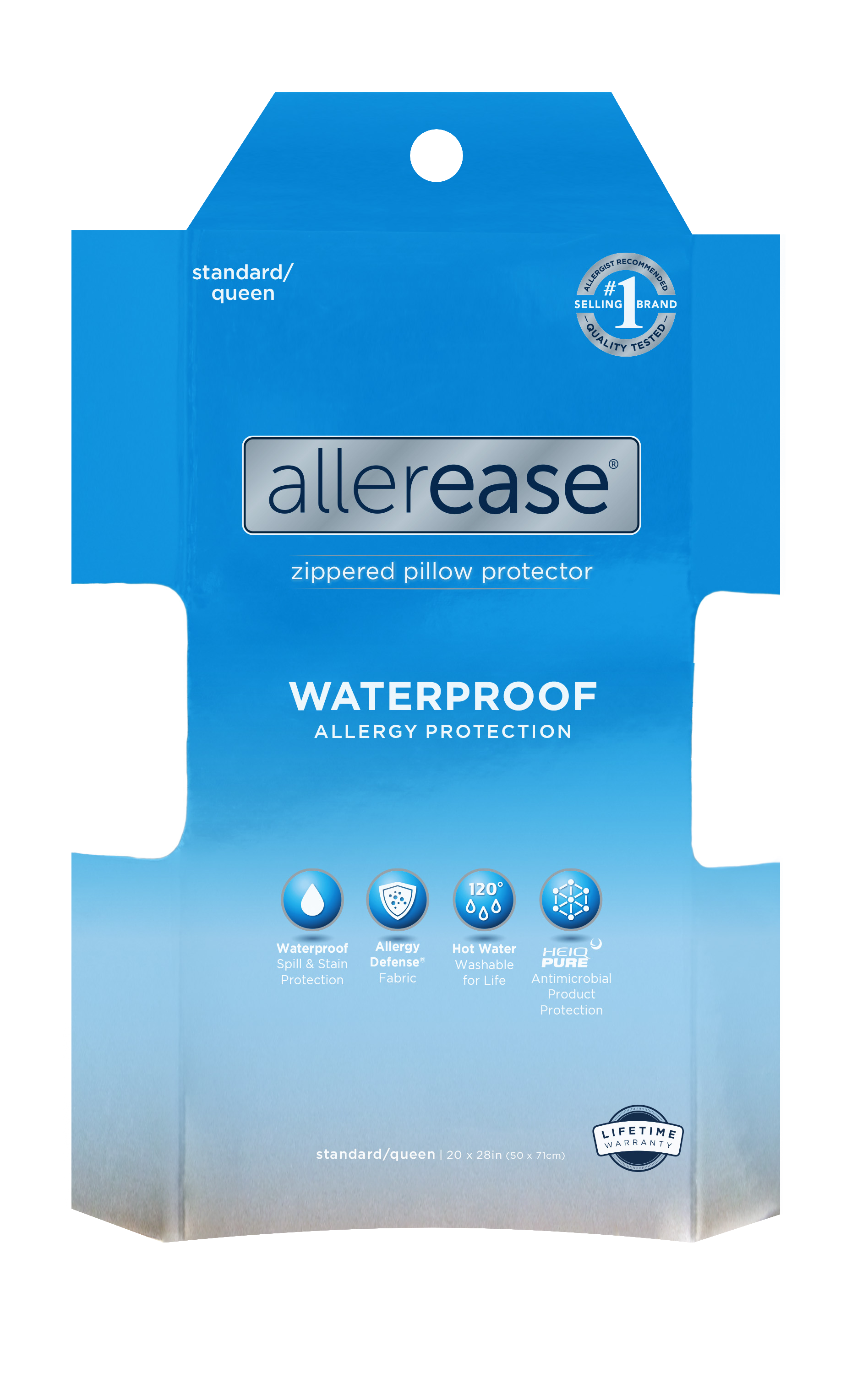 AllerEase  Waterproof Allergy Protection Mattress Protector