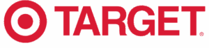 Red Target Logo leading to Target.com