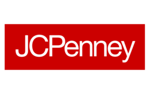 JCPenney logo on a red background linking to JCPenney.com