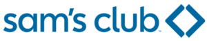 Logo of Sam's Club displayed in blue with the text 'sam's club', linking to SamsClub.com